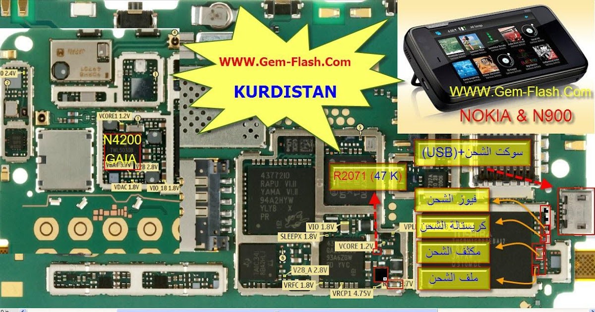 GSM REPAIR: Nokia N900 charge way Solution