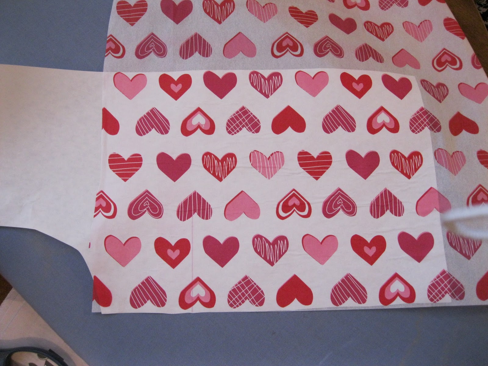 Be Mine Valentine Tissue Paper Card Tutorial PeekaBoo Pages