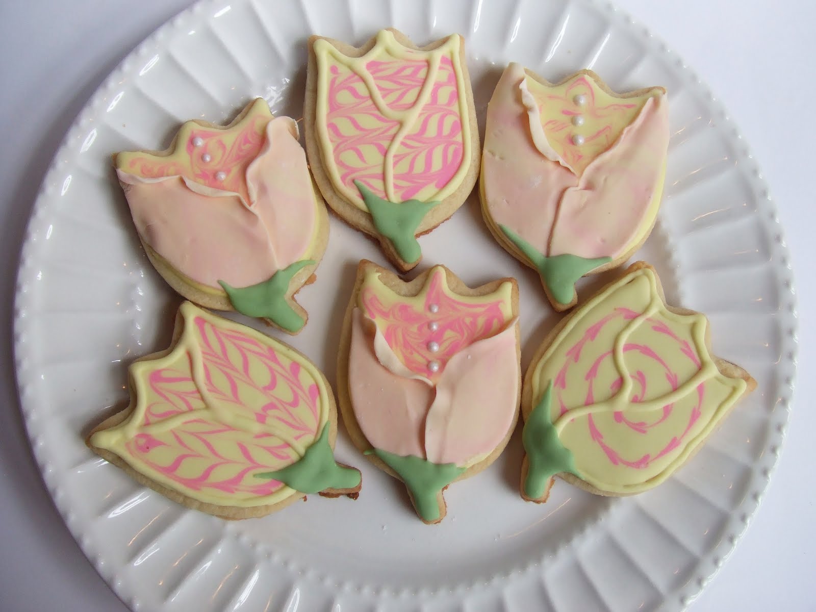 Fairytale Frosting Spring Tulips