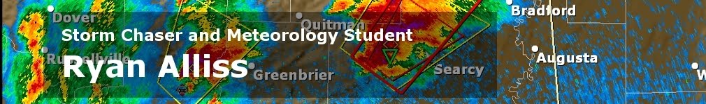 Storm Chaser and Meteorology Student Ryan Alliss