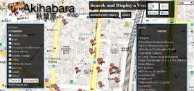 maps mania tokyo shopping on google maps