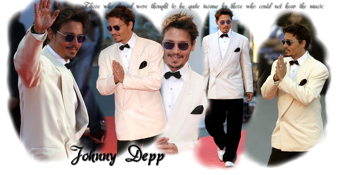 Johnny Depp, Vanessa Paradis, Rolling Stones,..