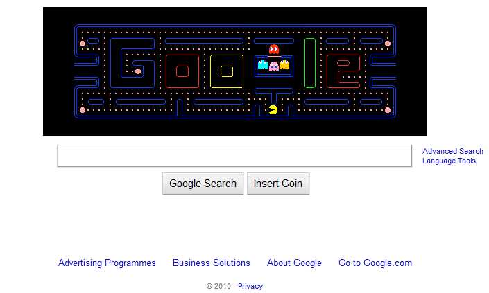 pac man doodle pac man doodle