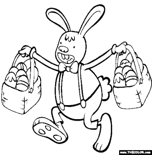 Easter Bunny Coloring Pages
