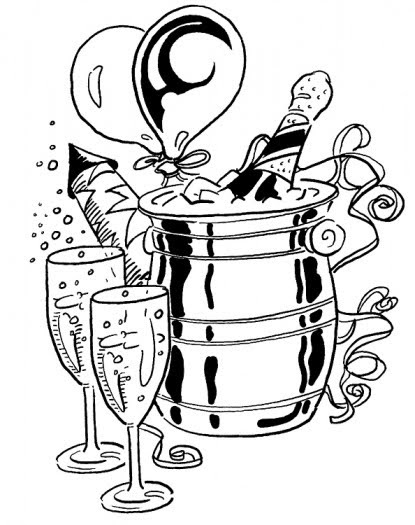 New Year Coloring Pages: New Years Eve Coloring Pages, New Year Eve