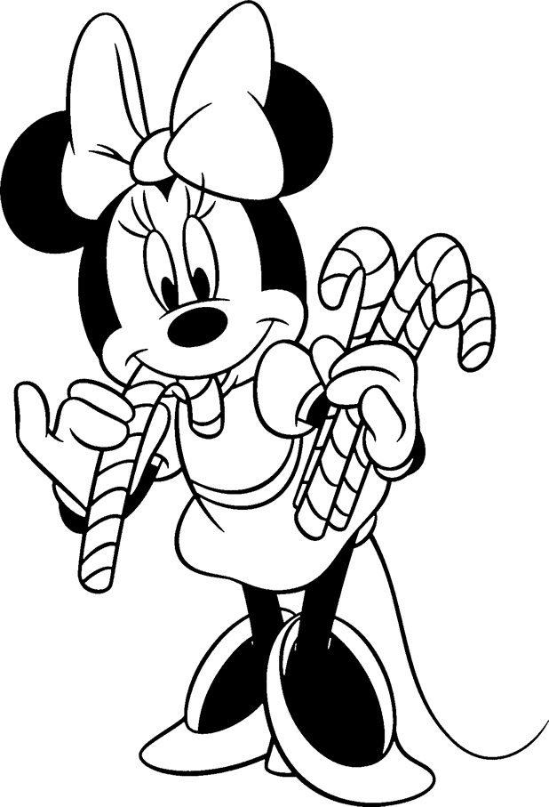 Disney Christmas Coloring Pages, Disney Cartoon Xmas Printables