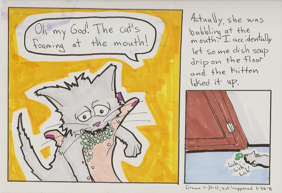 The Running Gorilla Foaming At The Mouth