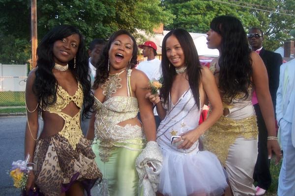 Ashanti's Sister Shia's Ghetto Prom Pics.