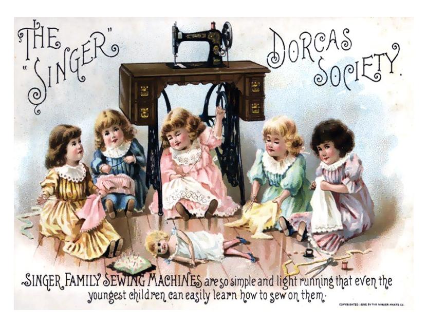 Vintage Sewing Ad