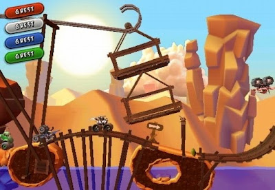 MotoHeroz, video, game, nintendo, wii, screen