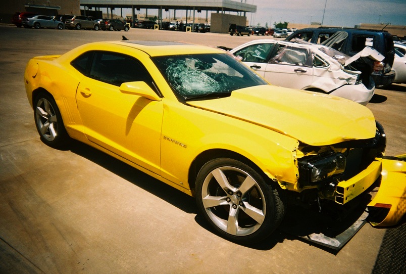Chevrolet Camaro crash Test