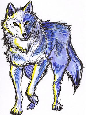 The Sketch Garden: Wolves and Oncewolves