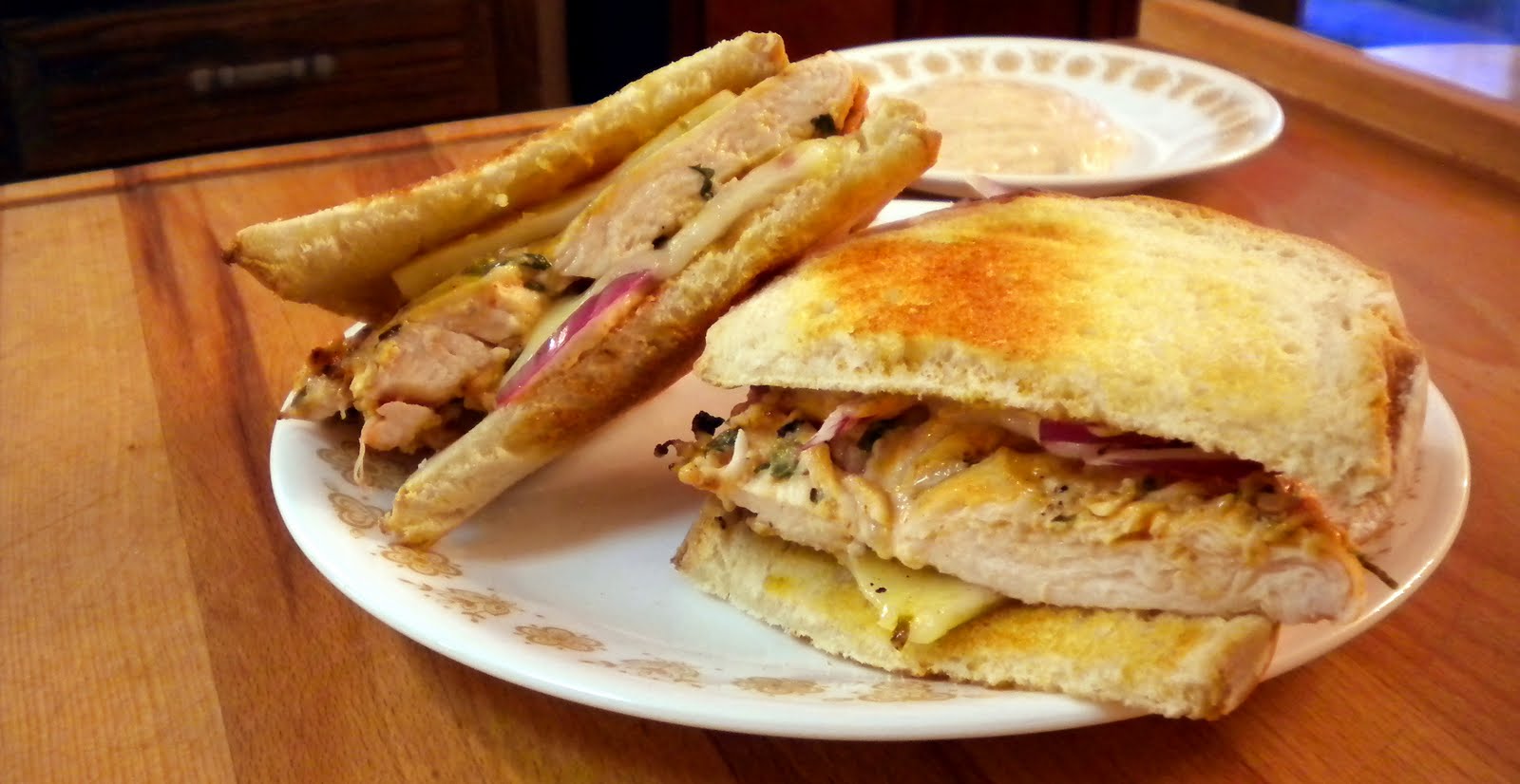 Cooking for Zo Lemon Garlic Chicken Sandwich