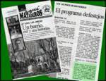 Revista Aquí Mataderos con el programa de festejos.