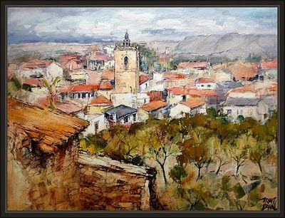 LANTEIRA-GRANADA-PINTURAS-PUEBLOS ANDALUCIA-ERNEST DESCALS LANTEIRA-GRANADA-PINTURAS-PUEBLOS ANDALUCIA-ERNEST DESCALS