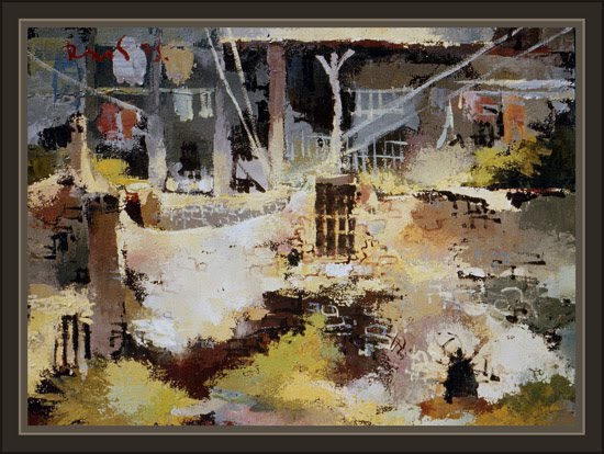 SALLENT-BAGES-BARCELONA-PUEBLOS-PINTURA-PREMIOS-CUADROS-ERNEST DESCALS SALLENT-BAGES-BARCELONA-PUEBLOS-PINTURA-PREMIOS-CUADROS-ERNEST DESCALS