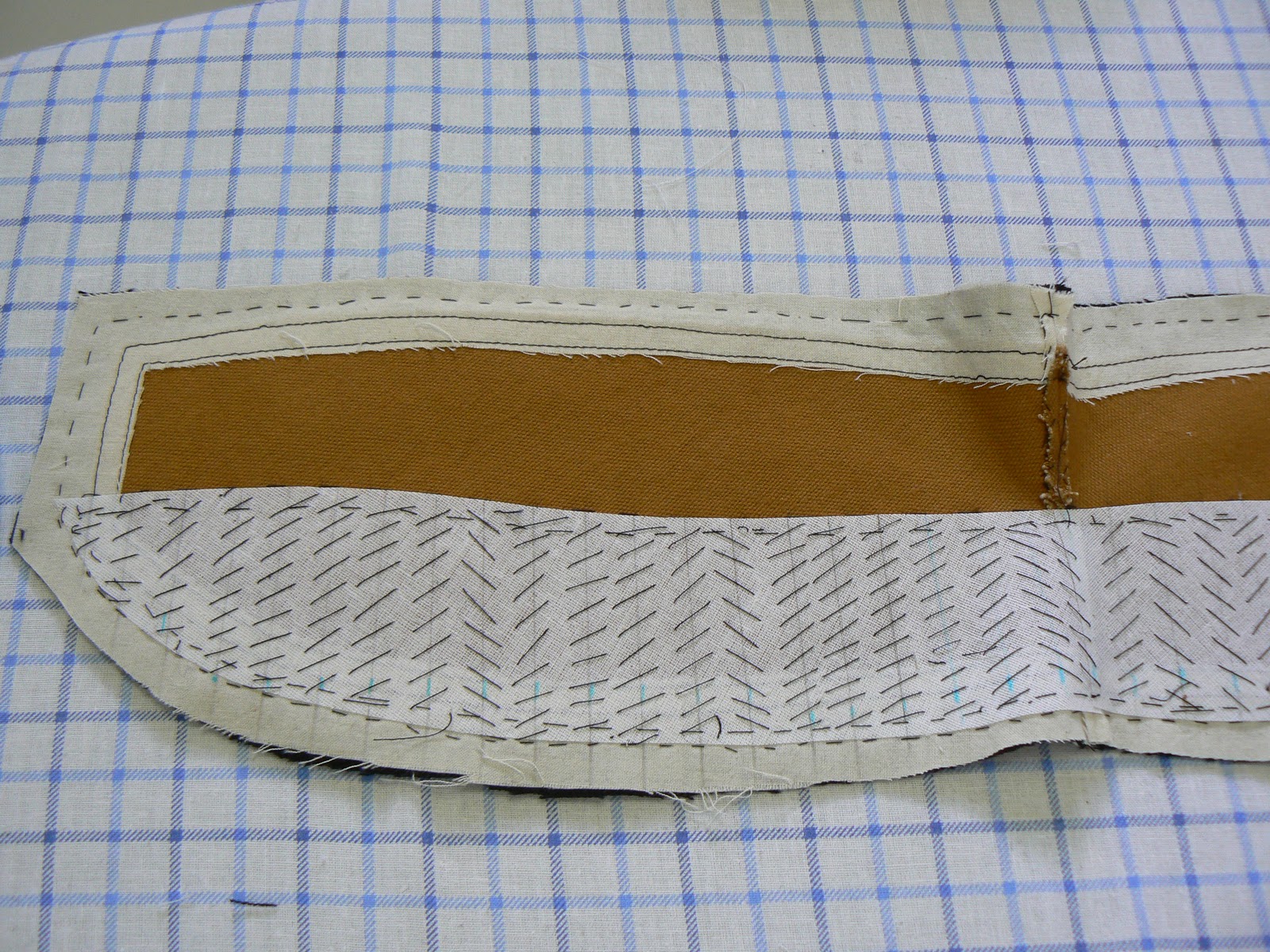 Seams Of History Pad Stitching