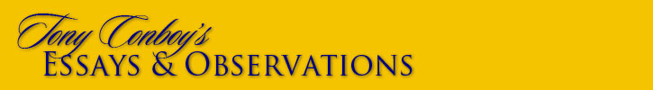 Essays & Observations ...Tony Conboy