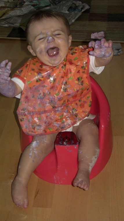 I am a scary purple Monster