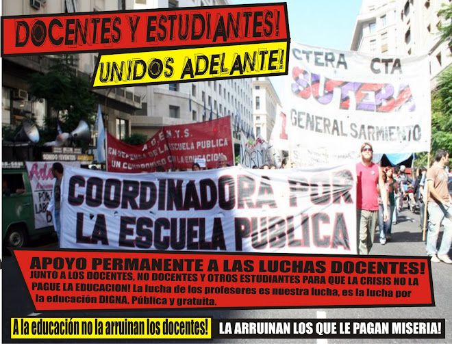 TODO EL APOYO A LOS DOCENTES!