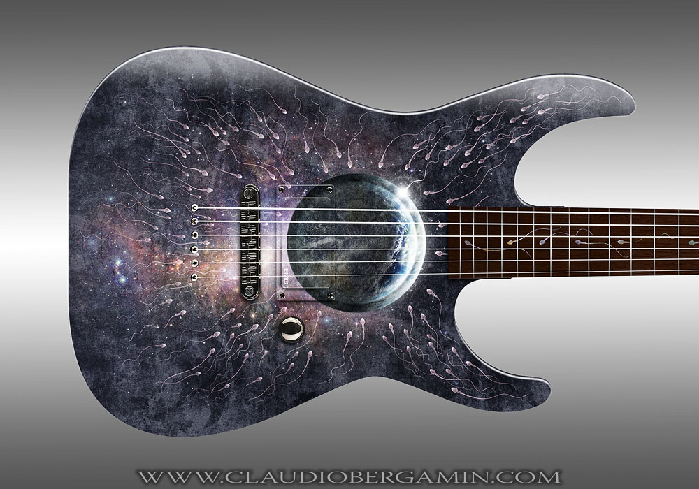 THE ART OF CLAUDIO BERGAMIN ESP Guitar Design