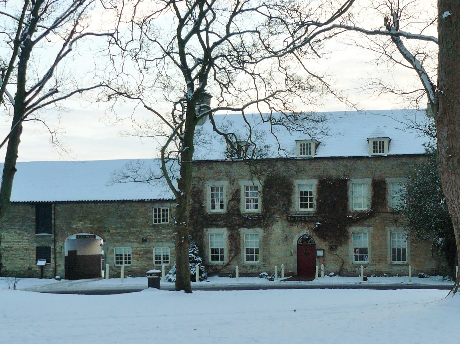 Martin Brookes Oakham Rutland Exton Village Rutland snow photographs