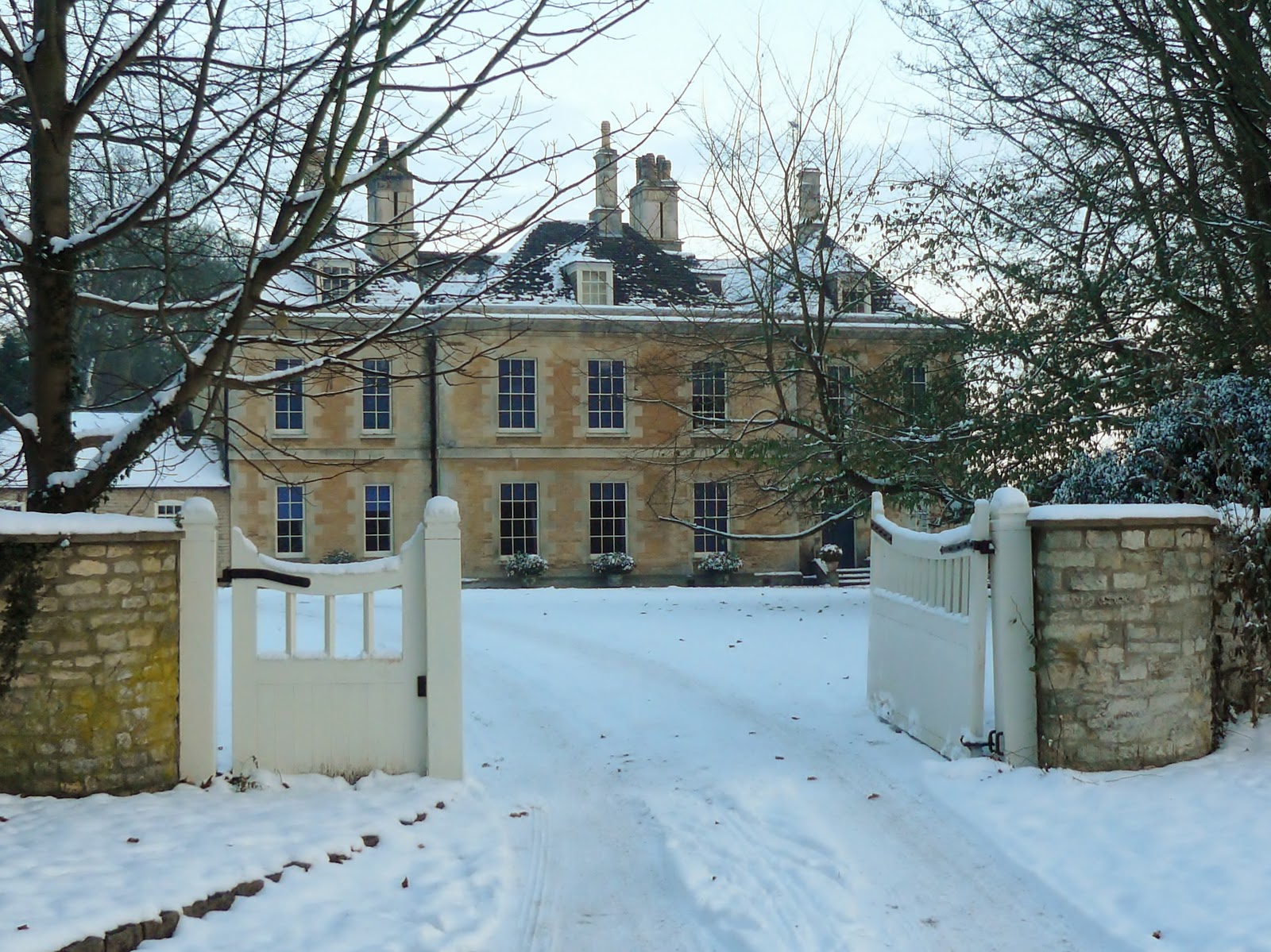 Martin Brookes Oakham Rutland Exton Village Rutland snow photographs