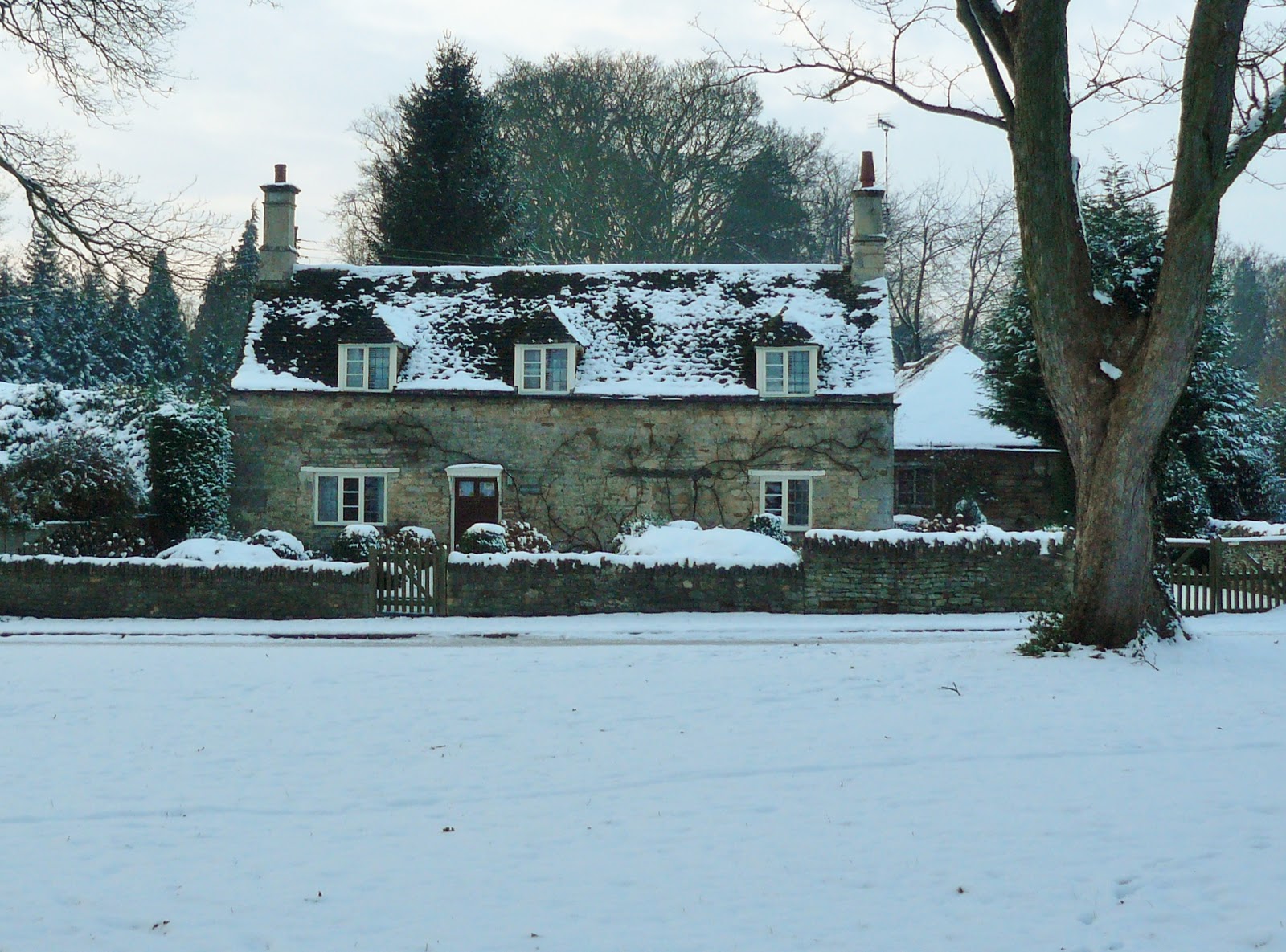 Martin Brookes Oakham Rutland Exton Village Rutland snow photographs