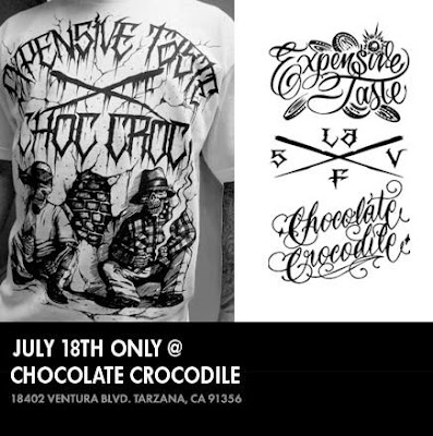 CHOC CROC x EXPENSIVE TASTE.