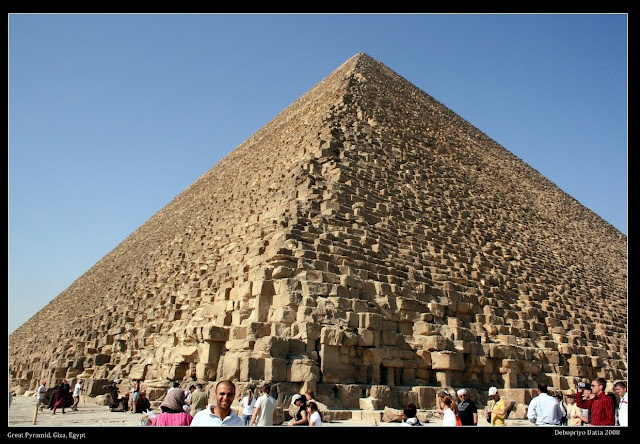 The Pyramids of Giza, called Al-Ahram - built for the 4th-dynasty (c. 2575–2465 BC) kings Khufu (Greek: Cheops), Khafre (Chephren), and Menkaure (Mykerinus) - are the last survivors of the ancient Seven Wonders of the World.
