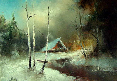 Winter Landscapes by Russian Artist Igor Medvedev