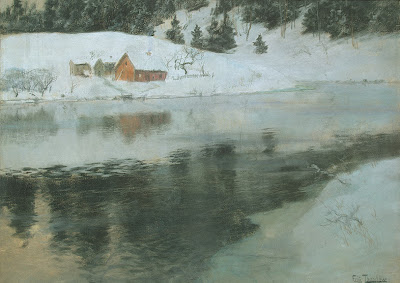 Oil Paintings by Frits Thaulow Norwegian Painter