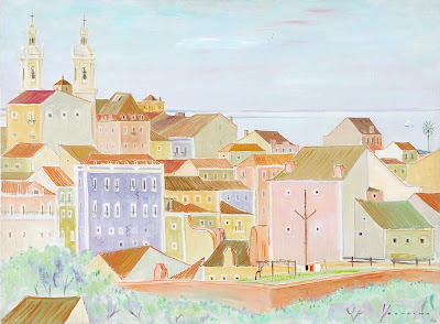 Painting by Portuguese Artist Carlos Botelho