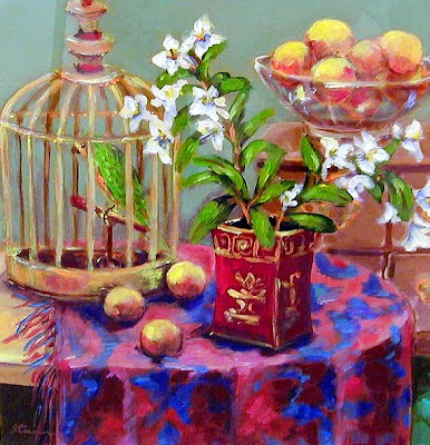 Still Life Painting by Katherine Steiger American Artist