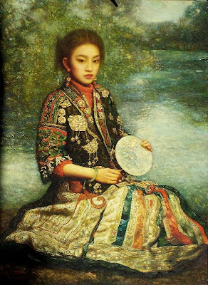 Women in Painting by Chinese Artist Di Lifeng