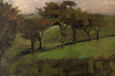 Landscape Painting by Dutch Artist George Hendrik Breitner