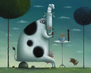 Rob Scotton, children's book illustration, contemporary British artists, graphics, illustration