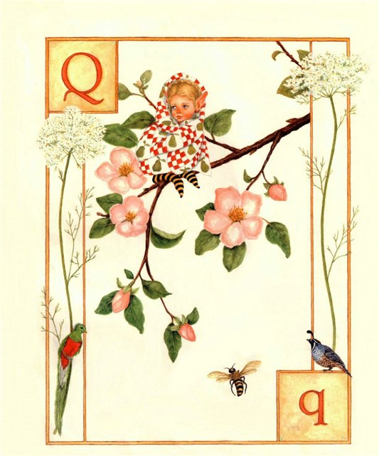 illustration art, graphics, children book illustration,Lauren Mills Elfabet