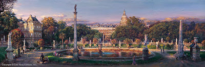 Oil Painting by American Artist Cao Yong