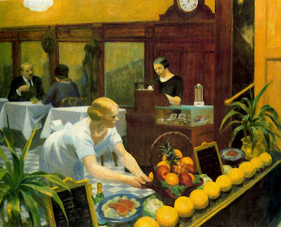 Edward Hopper. Tables for Ladies 
