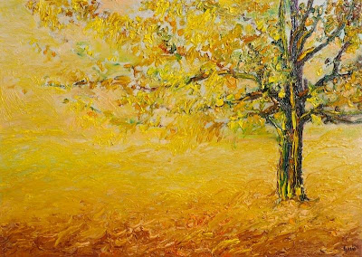 Autumn Painting by Hungarian Artist Gui Demeter