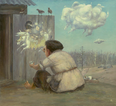 Contemporary Painting by Russian Artist Zhamso Radnaev
