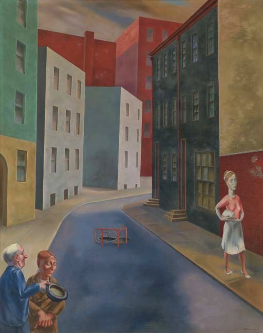 American Magic Realist Painter O. Louis Guglielmi (19061956) Blog of