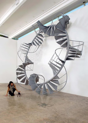 helical stairs design