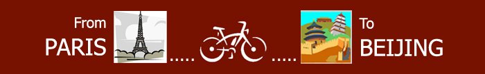 Paris to Beijing by Bike - My Diary