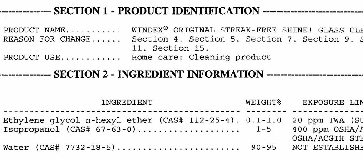 Sharing Experience Windex for cleaning printer heads?