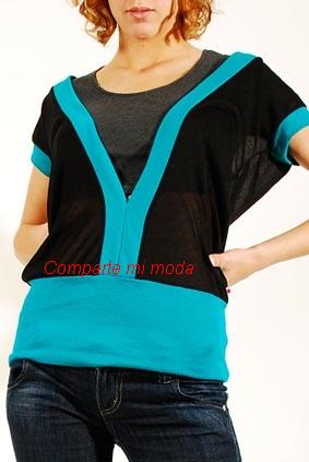 [TShirt Knit V Neck Black[1].JPG]