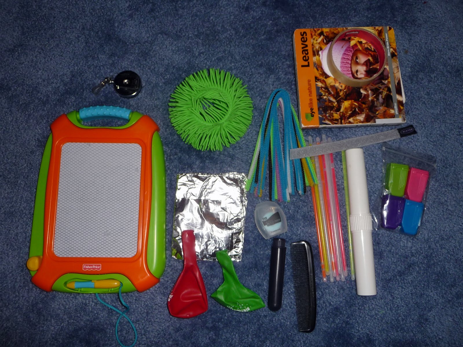 Ben's Journal A Toddler Airplane Survival Kit