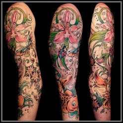 Flower Tattoos With Image Flower Tattoo Designs For Sleeve Tattoo Picture 1