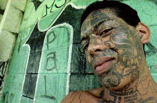 Gang Tattoos Especially Face Gangsta Tattoo Designs With Image Men With Face Gang Prison Tattoo Picture 9